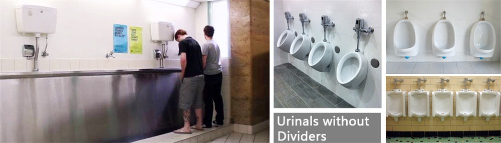 Urinal without Divider